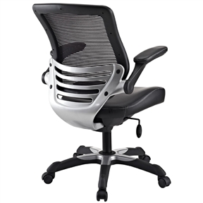 Modern Black Mesh Back Ergonomic Office Chair with Flip-up Arms - Image 6